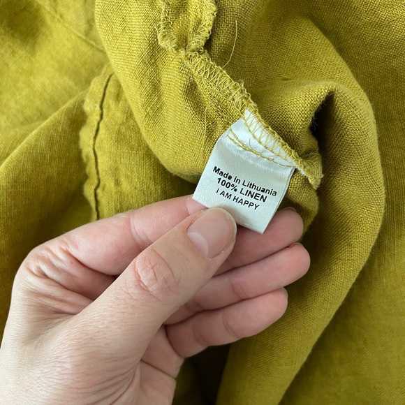 Flax linen top — size S - Picture 4 of 5